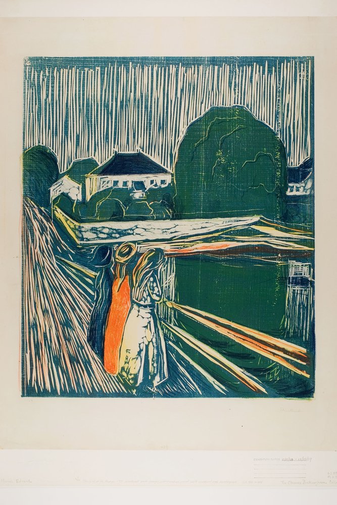 As garotas da ponte de Edvard Munch