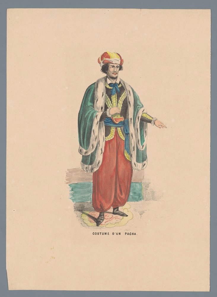 Roupa de um Pasha (título sobre o objecto) de Elias Spanier (attributed to)
