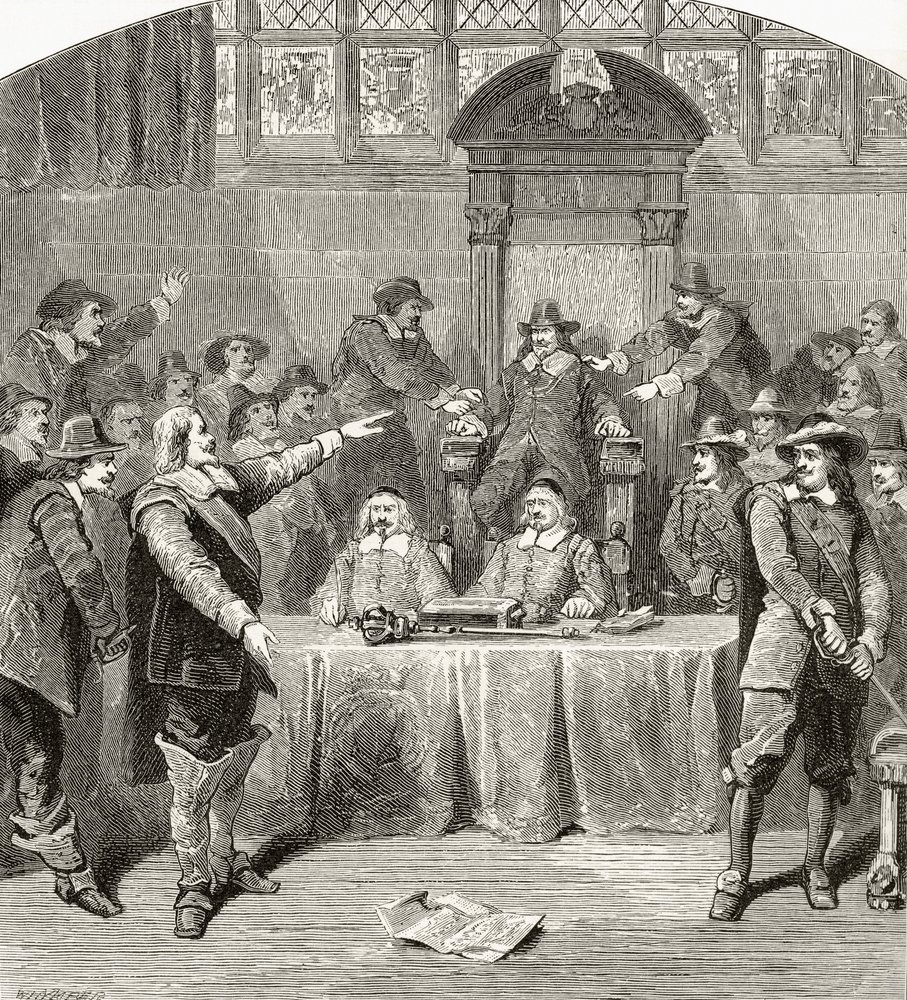 Eliot defendendo os direitos da Câmara dos Comuns, de &39;London Pictures: Drawn with Pen and Pencil&39;, do Rev. Richard Lovett, publicado em 1890 de English School