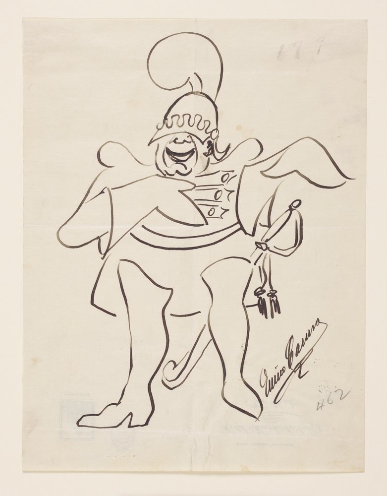 Enrico Caruso como Don José em "Carmen" de Enrico Caruso