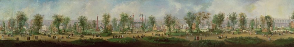 Vista Panorâmica da Exposição de 1855 de Ernest Lami de Nozan