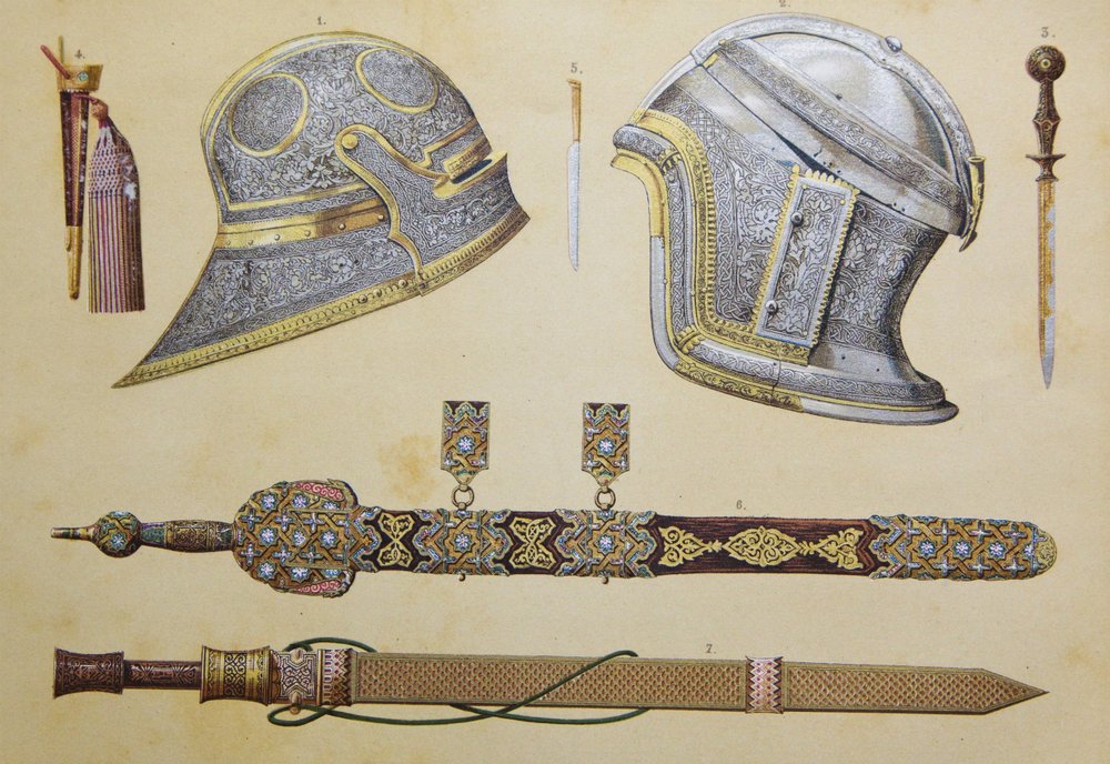 Armas que pertenceram a Boabdil, último rei mouro de Granada de European School