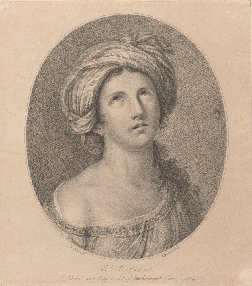 Santa Cecília de Francesco Bartolozzi