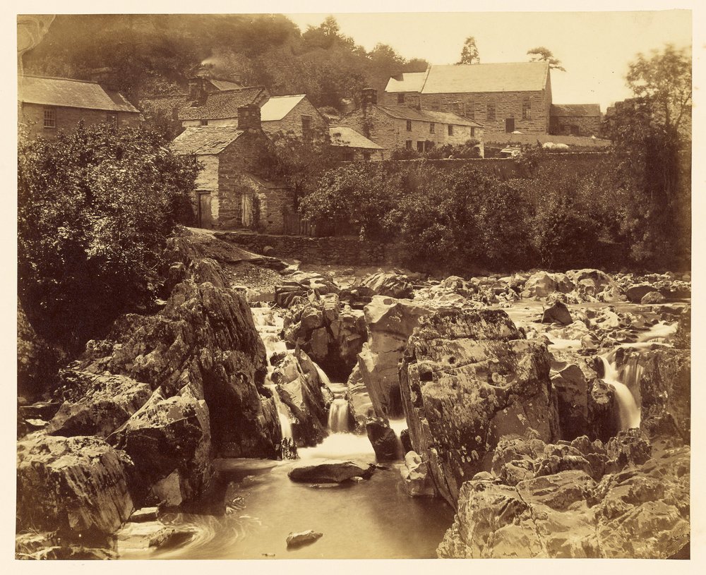 Em Pont y Pair, Betws-y-Coed, Norte do País de Gales de Francis Bedford