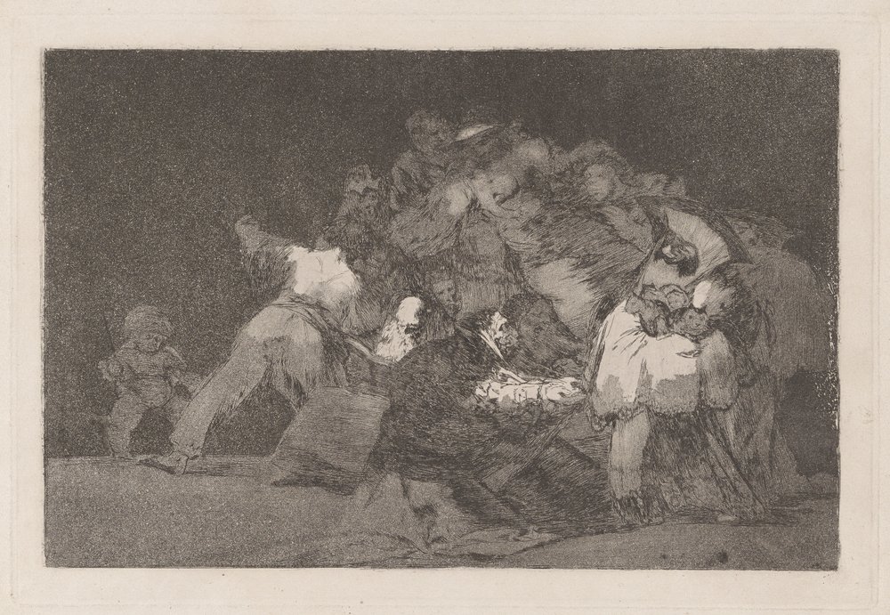 Disparate general (Folia Geral), também conhecido como Unas de Gato y Habito de Beato (As garras de um gato e o vestido de um devoto), da série Los disparates (Los proverbios) de Francisco de Goya