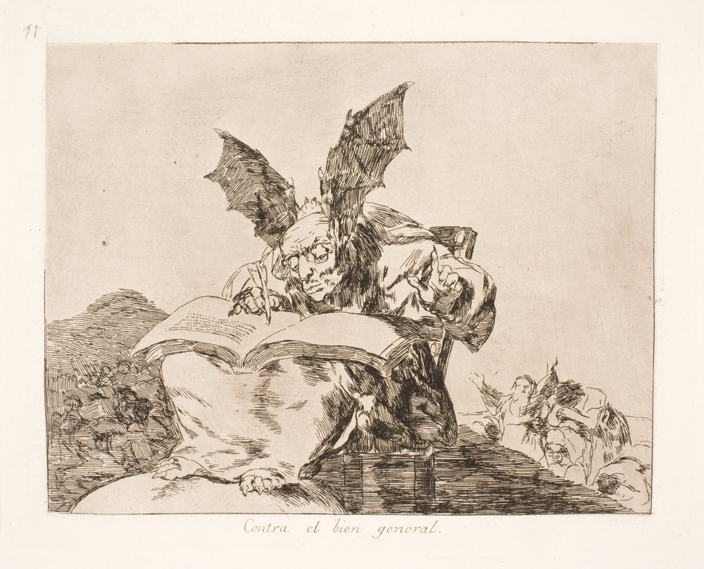 Em direção a Almenwellet (71) de Francisco de Goya