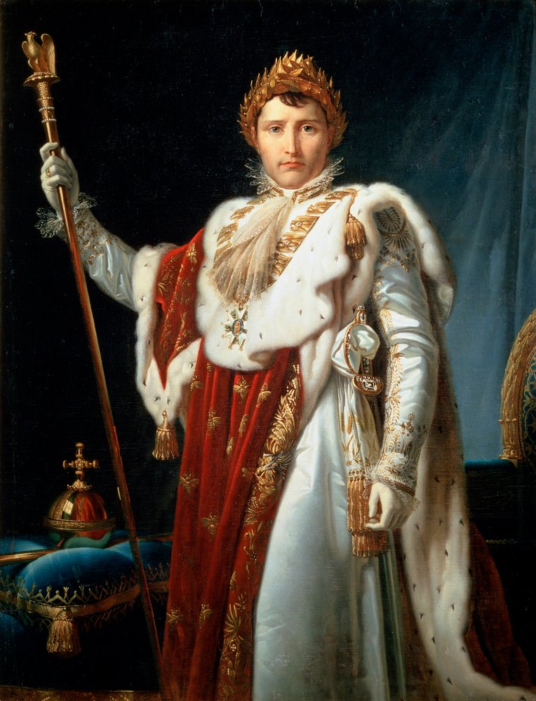 Retrato do Imperador Napoleão I Bonaparte, c1804 de Francois Pascal Simon Gerard