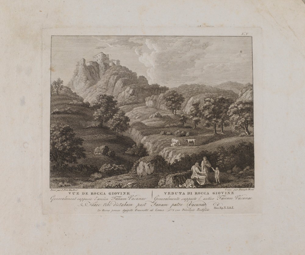 Vista de Rocca Giovine (n.º V) | François Morel