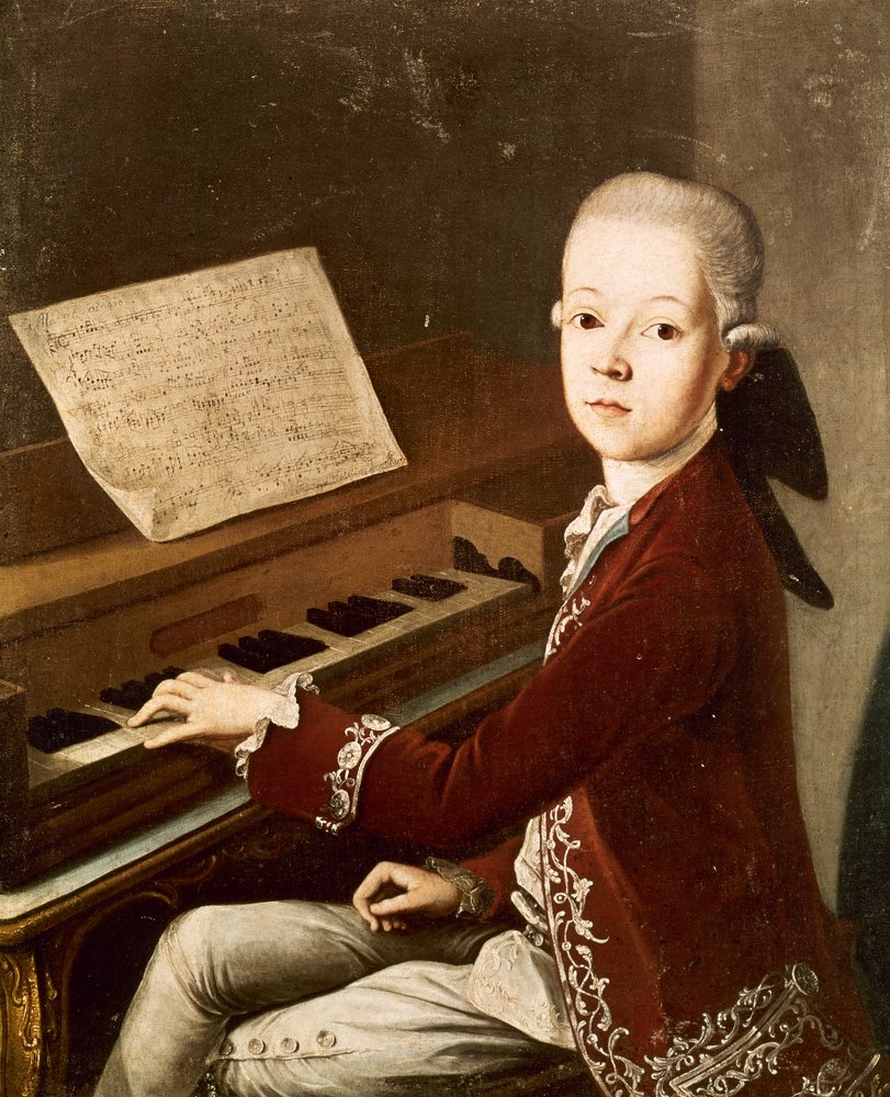 Wolfgang Amadeus Mozart, 1768 de Franz Thaddaus Helbling