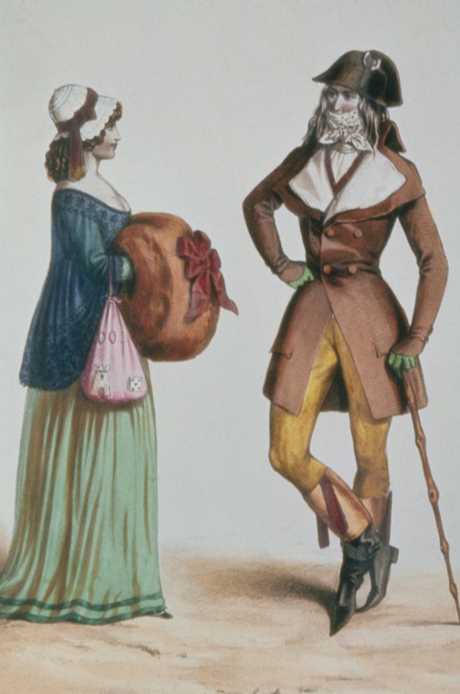 `Incrível e Maravilhoso &39;, c.1775 (gravura a cores) de French School
