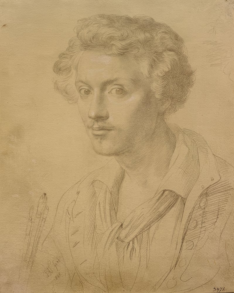Friedrich Nerly (auto-retrato) de Friedrich Nerly