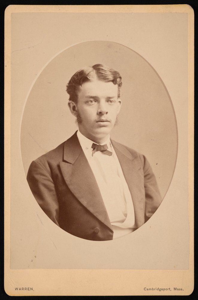 Retrato de George Brown Goode 1851-1896, entre 1866 e 1870.
