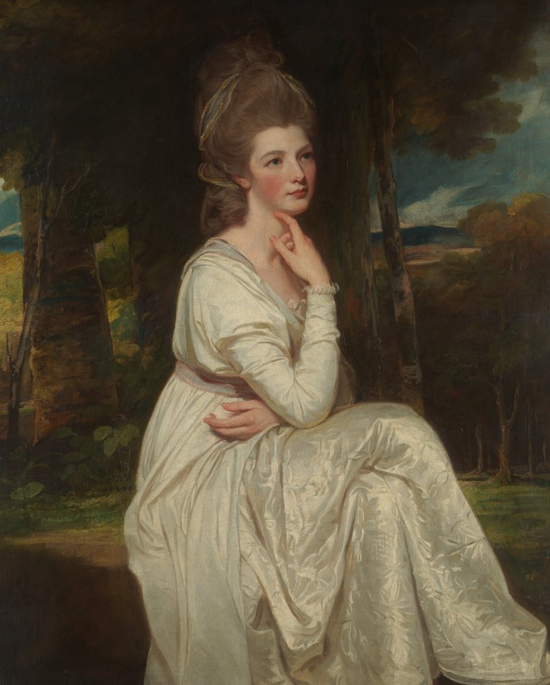 Lady Elizabeth Stanley 1753-1797, condessa de Derby, 1776-78 de George Romney