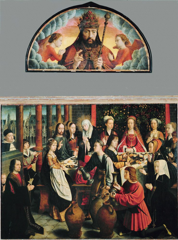 O casamento em Cana ... de Gerard David