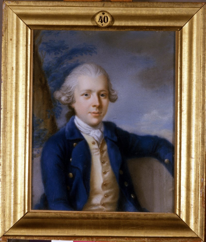 Retrato do duque Ernst II, 1768 de German School