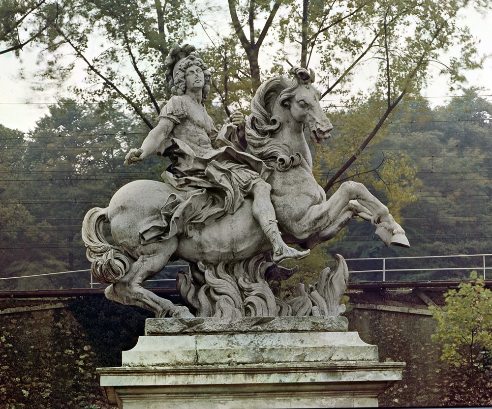 Retrato equestre de Luís XIV (1638-1715) de Gian Lorenzo Bernini