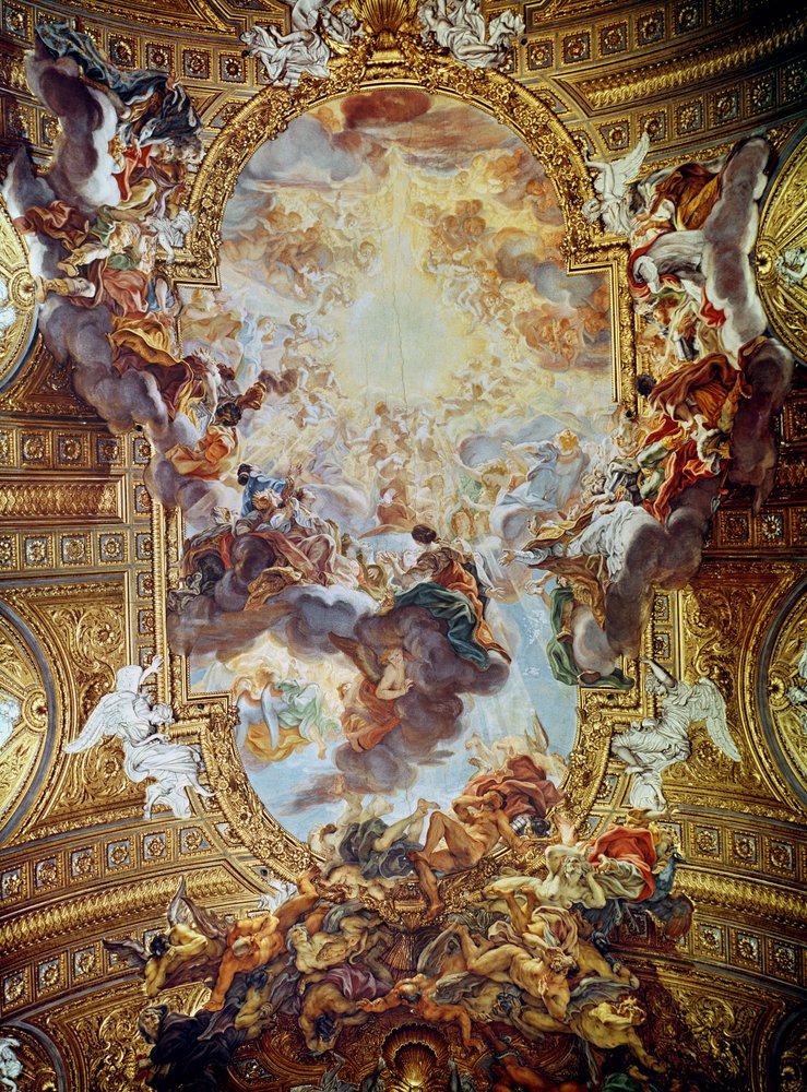 Triunfo no Nome de Jesus de Giovanni Battista Gaulli