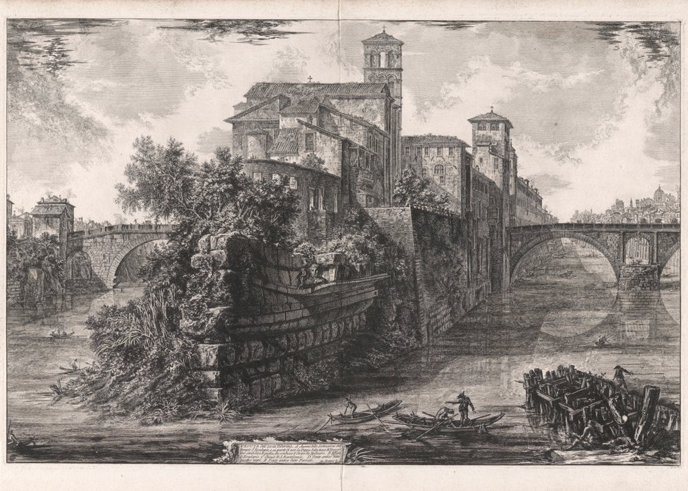 Vista do de Giovanni-Battista Piranesi