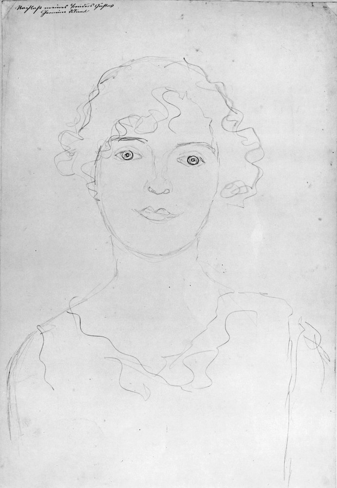 Retrato de uma mulher, 1916 de Gustav Klimt