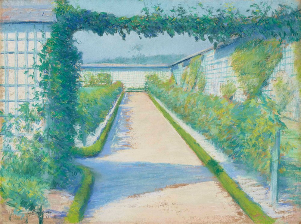 Horta, Yerres, 1877 de Gustave Caillebotte