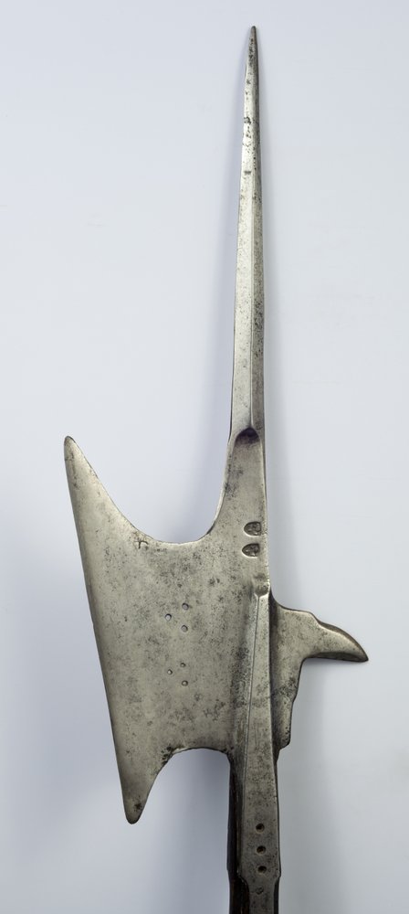 Alabarda, c.1600-25 (aço e madeira) de Hans Balthasar Bodmer