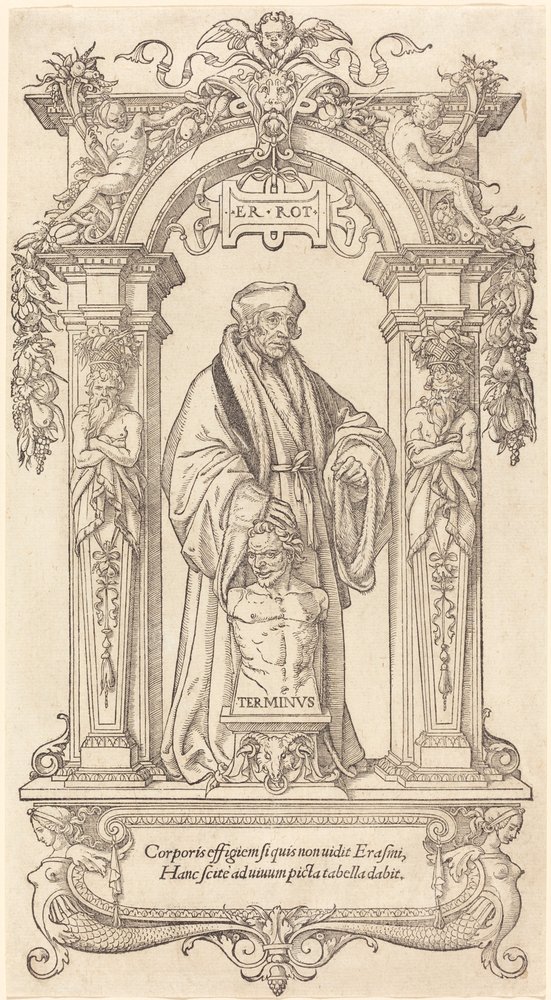 Erasmo de Roterdã de Hans Holbein der Jüngere