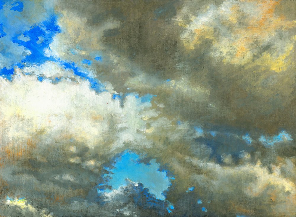 Breakthrough, 2013 (óleo sobre papel) de Helen White