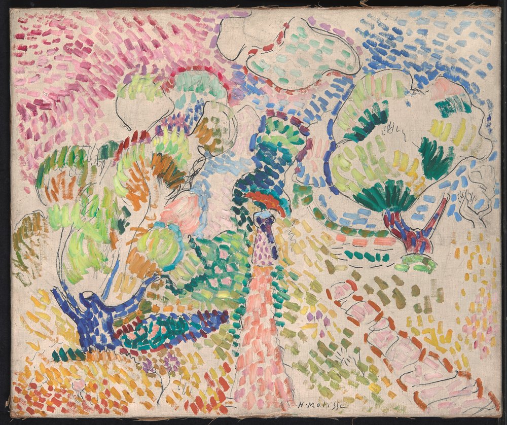 Oliveiras em Collioure de Henri Matisse