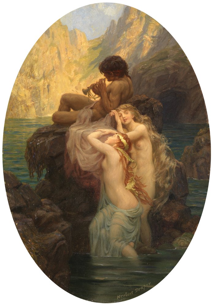 Melodias do mar de Herbert James Draper