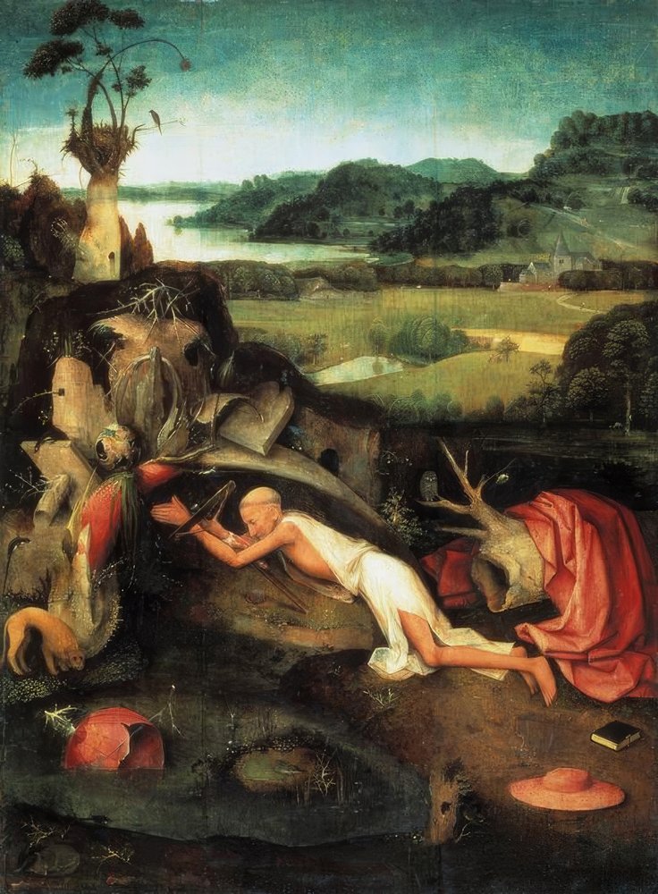 São Jerónimo em oração de Hieronymus Bosch