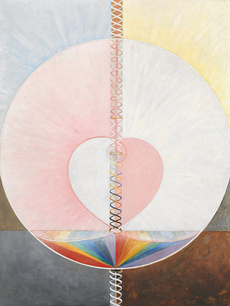 Grupo IXUW, nº 25, The Dove, nº 1. de Hilma af Klint