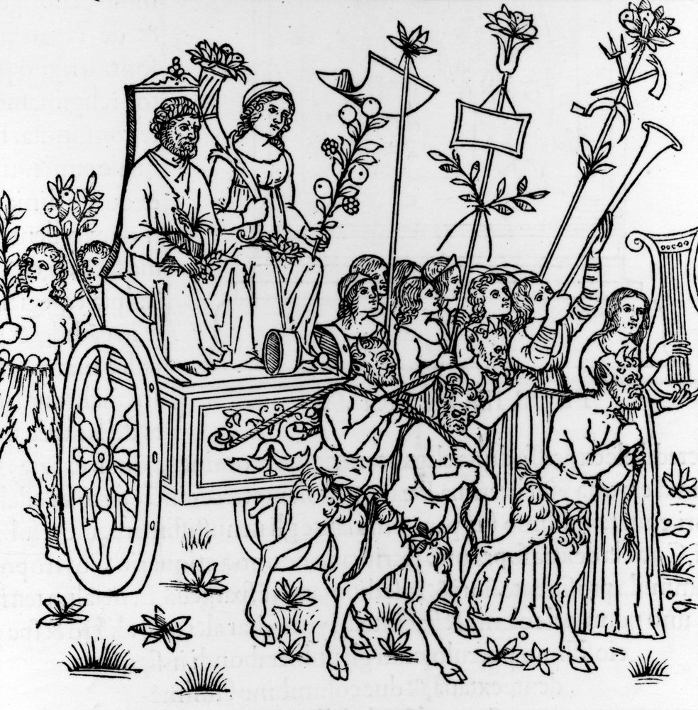 Ilustração de 'Hypnerotomachia Poliphili' de Francesco Colonna