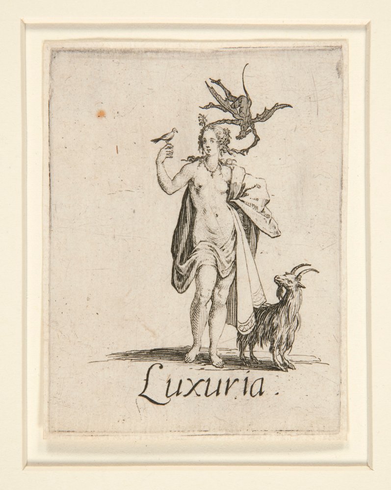 Os Sete Pecados Mortais: Luxúria de Jacques Callot