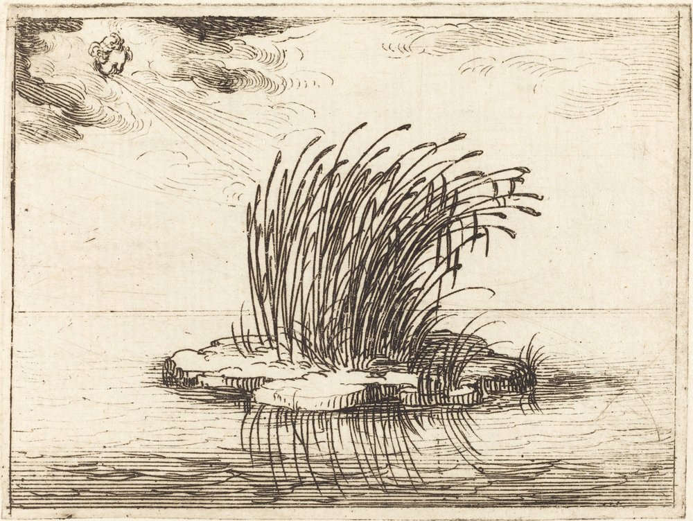 Os juncos e o vento de Jacques Callot
