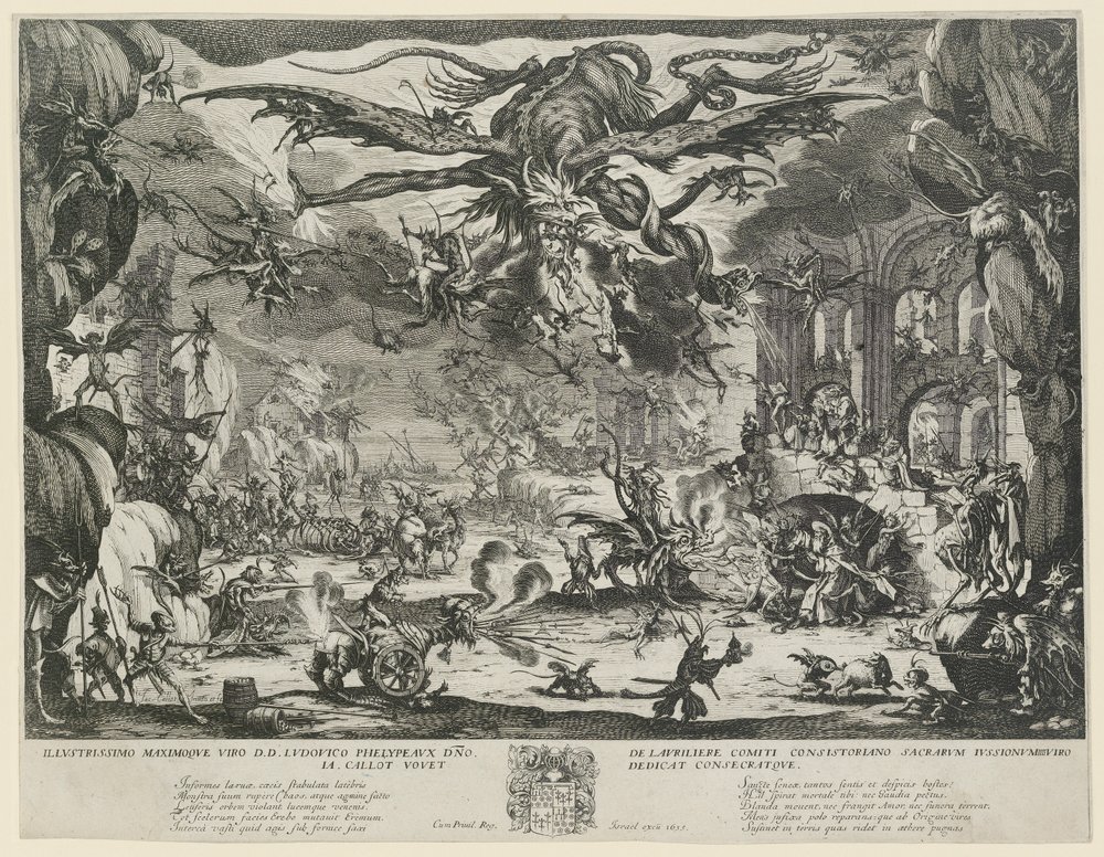 A Tentação de Santo António de Jacques Callot