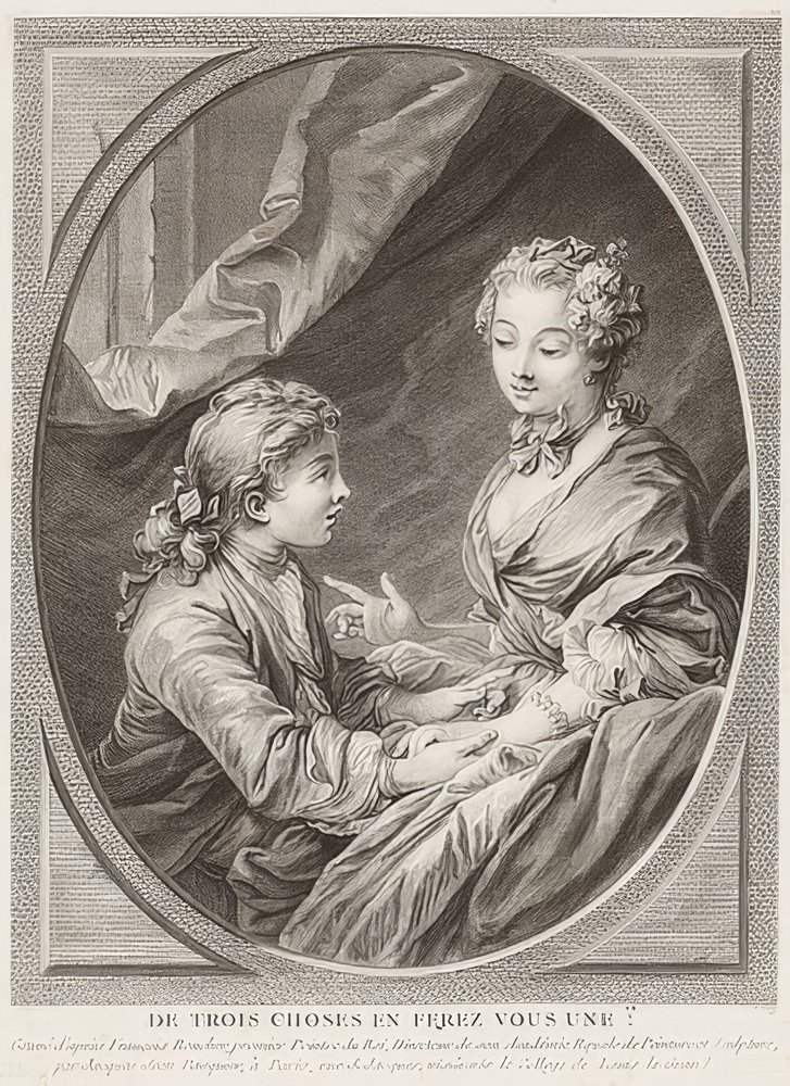 De três coisas você fará uma 1768 de Jacques Jean Pasquier