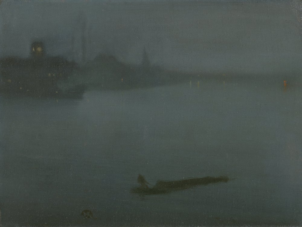 Noturno em azul e prata de James Abbott McNeill Whistler