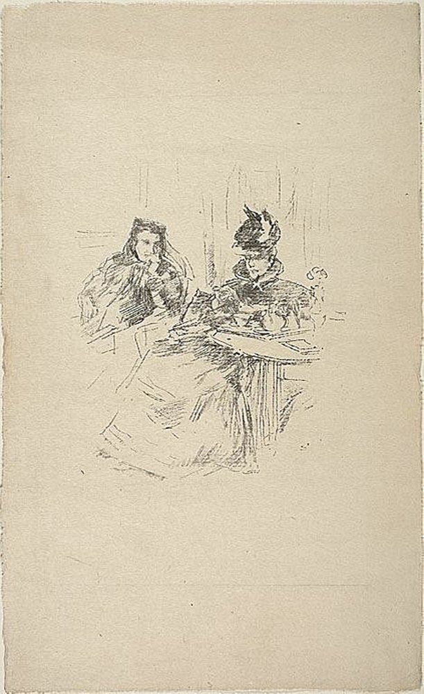 Chá da tarde de James Abbott McNeill Whistler