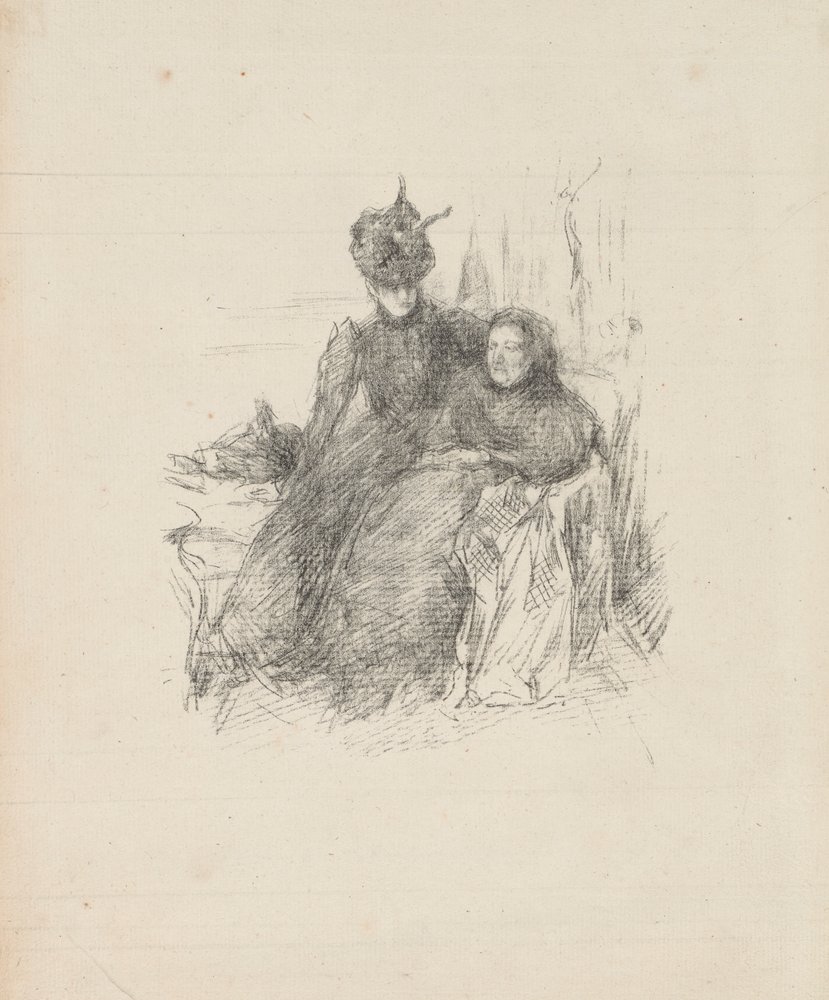 Mãe e filha de James McNeill Whistler