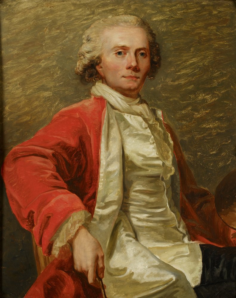 Auto-retrato, 1786 de Jean-Laurent Mosnier