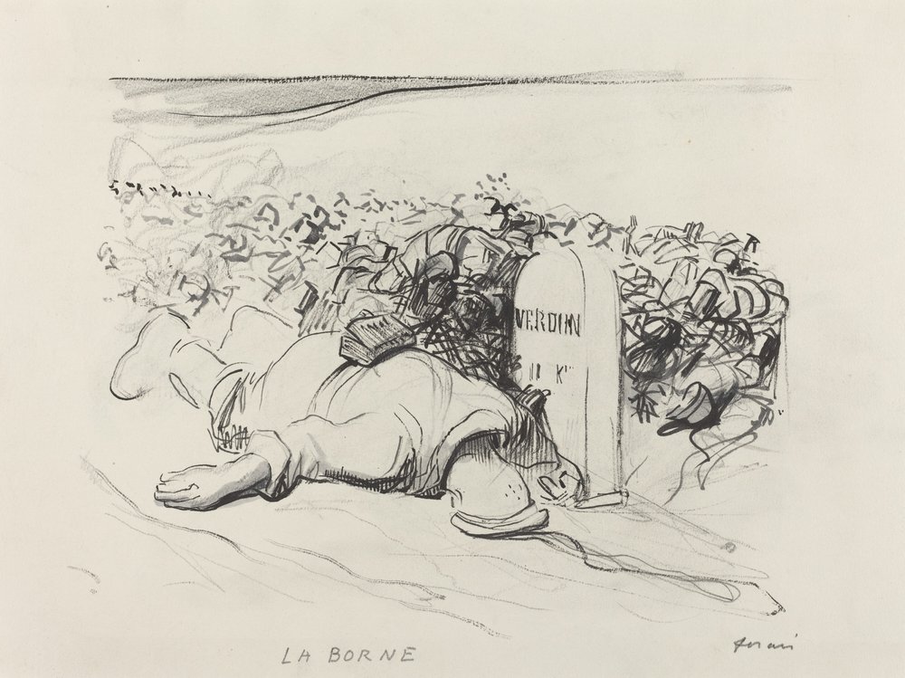 La Borne, Verdun de Jean-Louis Forain