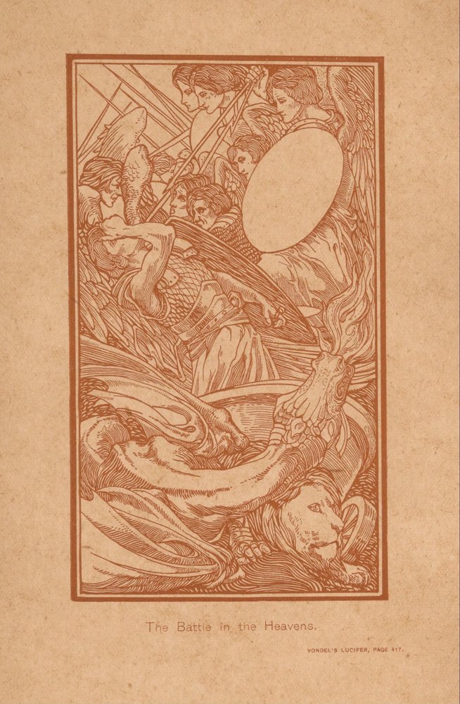 Strijd in de hemel
A Batalha nos Céus (título sobre o objecto) de Johannes Josephus Aarts