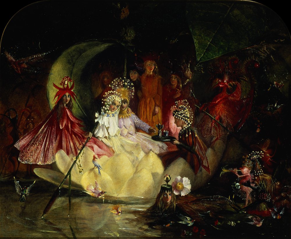 O casamento de Oberon e Titania de John Anster Fitzgerald