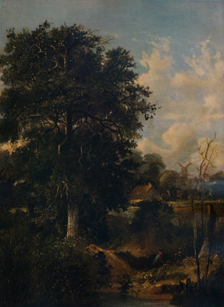 Paisagem, cerca de 1798 de John Crome