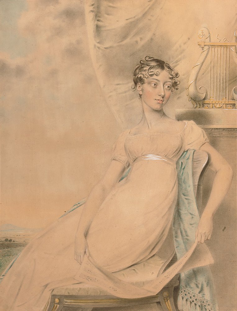 Retrato de Anne Lucy Poulett, Lady Nugent de John Downman