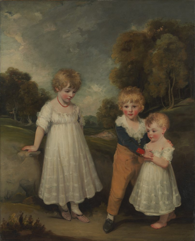 As crianças de Sackville de John Hoppner