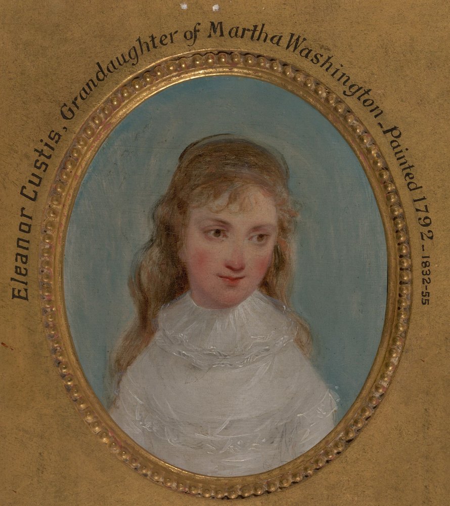 Eleanor (Nelly) Parke Custis (mais tarde Eleanor Parke Custis Lewis, 1779-1852) de John Trumbull
