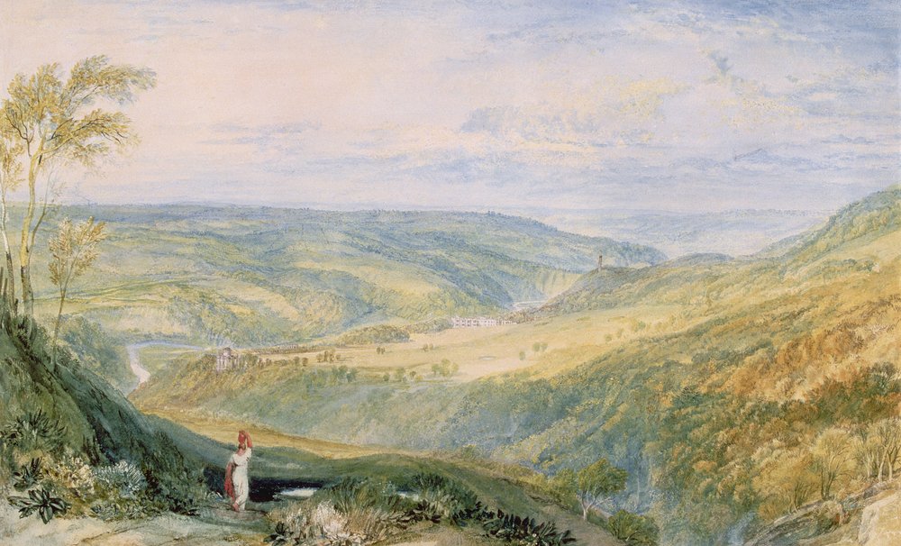 Gibside, Condado de Durham do Sul (ver 155786 par) de Joseph Mallord William Turner