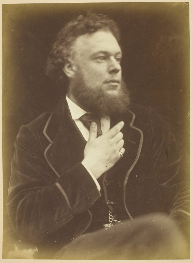 Homem desconhecido de Julia Margaret Cameron