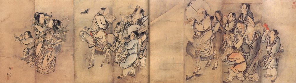 Gunseondo de Kim Hong-Do